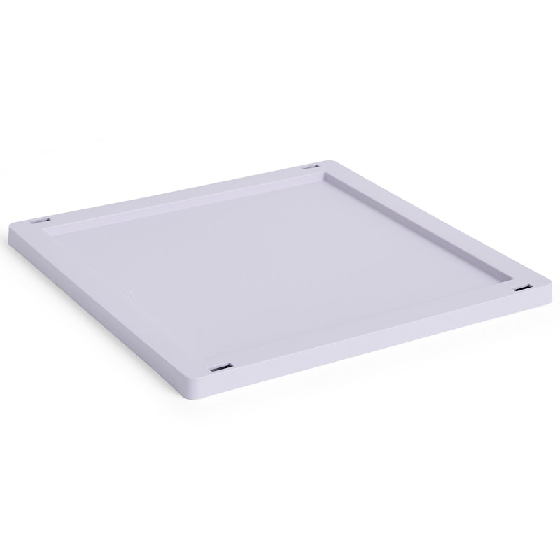 Colour Crate Plastic Medium Square / Cube Lokk, Lavender