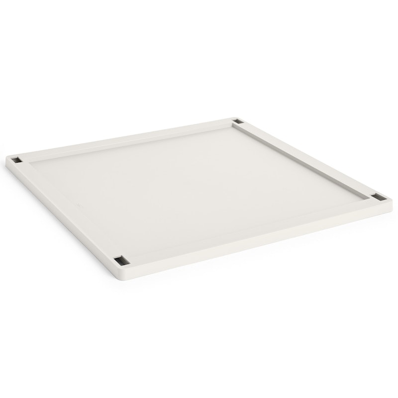 Colour Crate Plastic Medium Square / Cube Lokk, Off-white