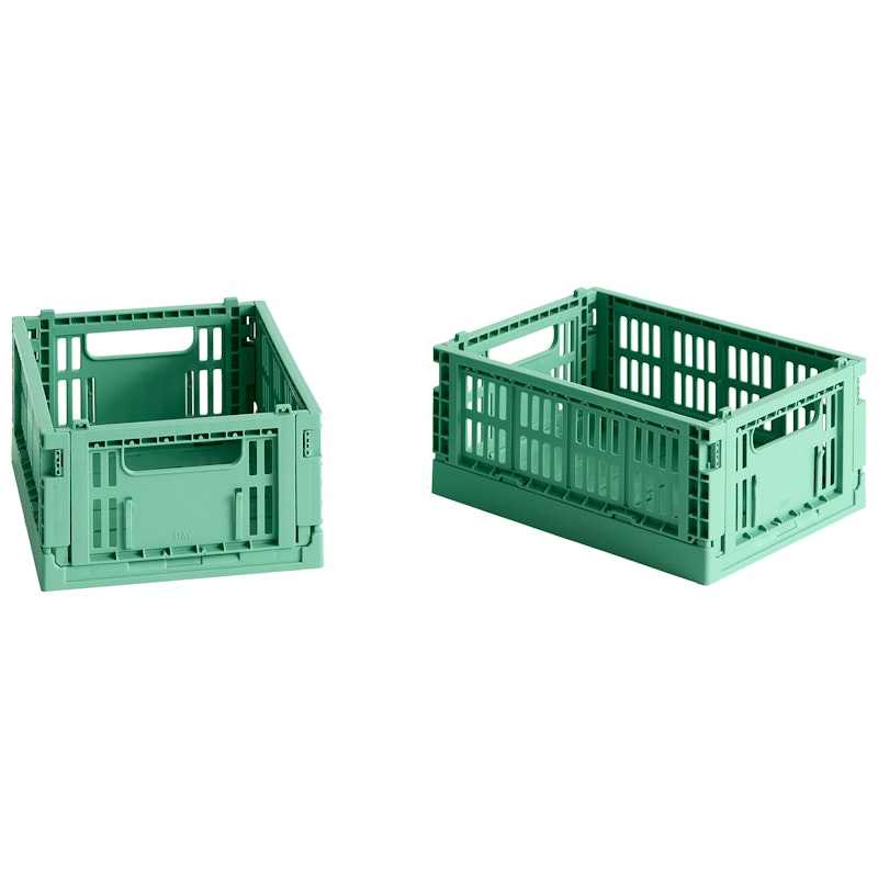 Colour Crate Bokser Mini 2-pk, Dark Mint