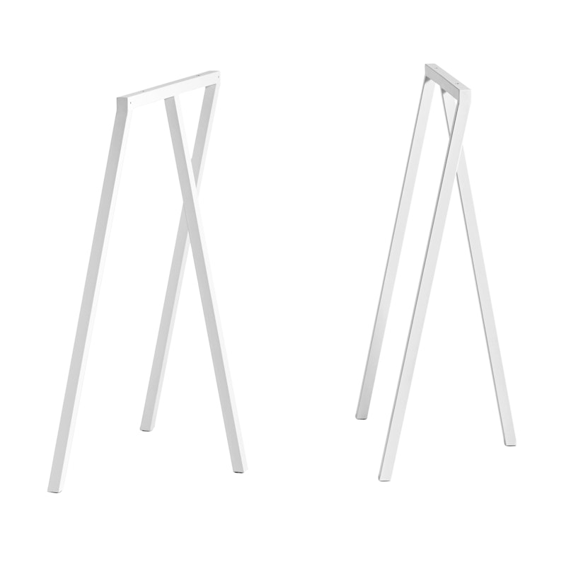 Loop Stand High Bordben 2-pk, Hvit