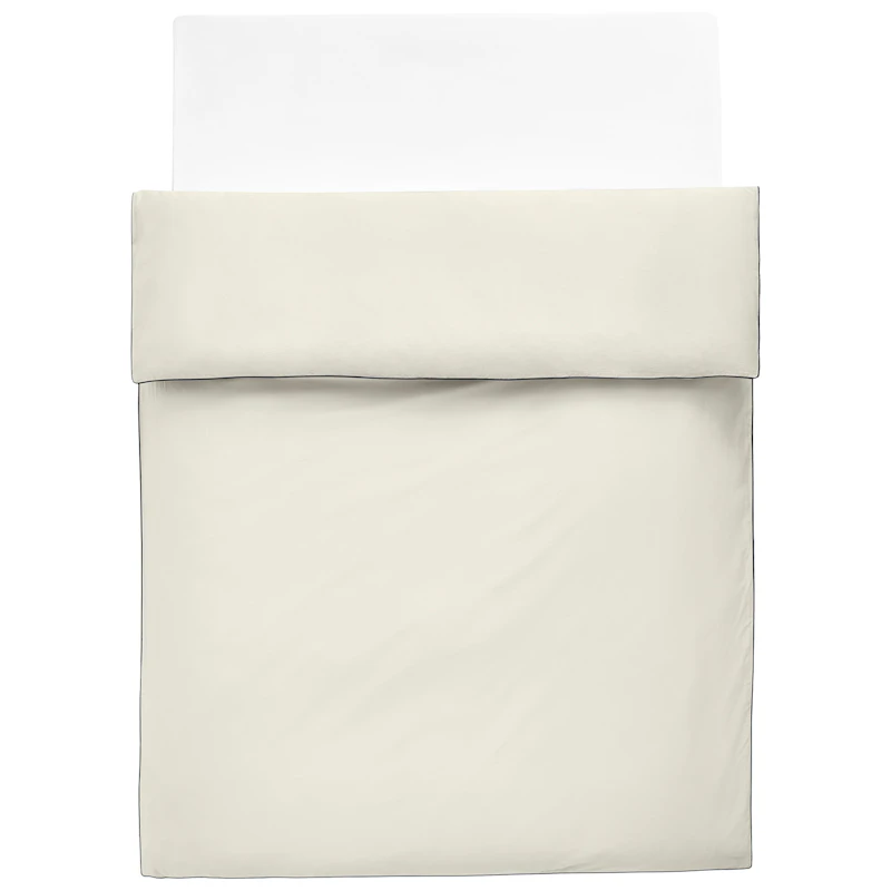 Outline Dynetrekk Dobbel 220x220 cm, Ivory