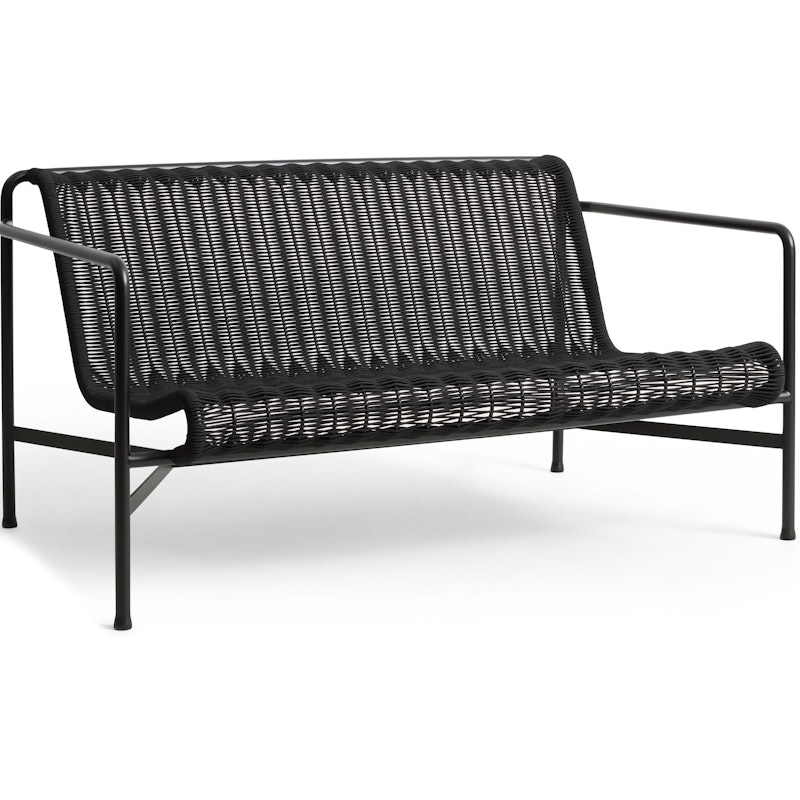 Palissade Cord Loungesofa, Antrasitt