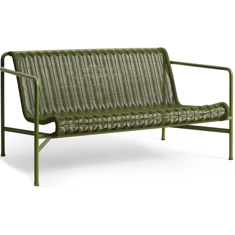 Palissade Cord Loungesofa, Oliven