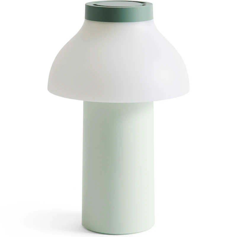 PC No 2 Bordlampe Bærbar, Soft Mint