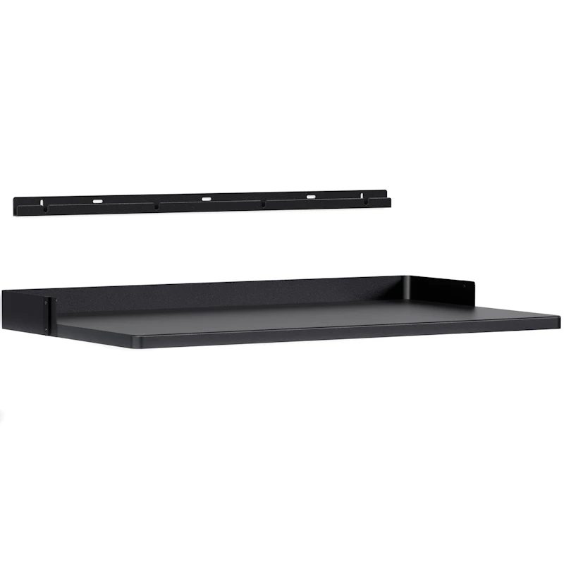 Pier System Skrivebord med Veggfeste, Ps Black