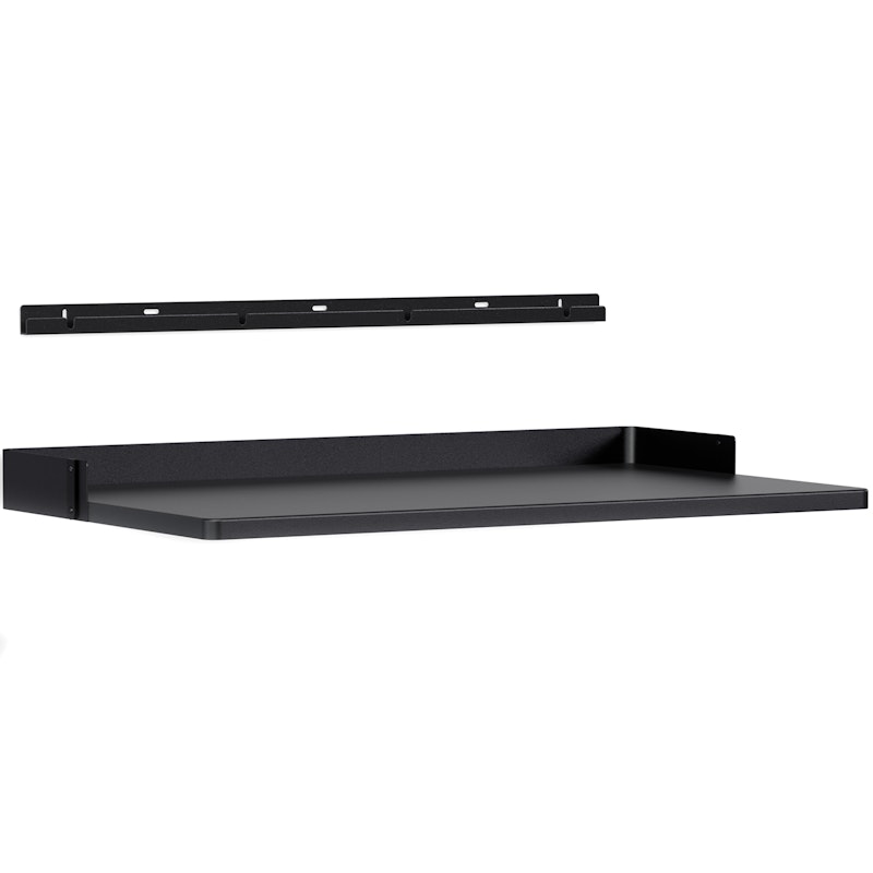 Pier System Skrivebord med Veggfeste, Ps Black