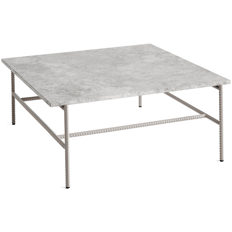 Rebar Salongbord 80x84 cm, Fossil Grey