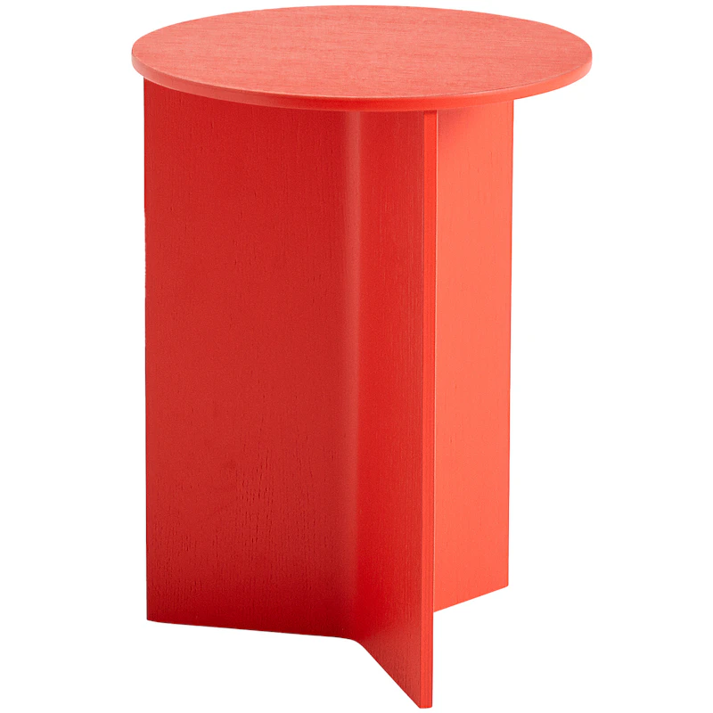 Slit Bord Ø35 cm, Candy Red