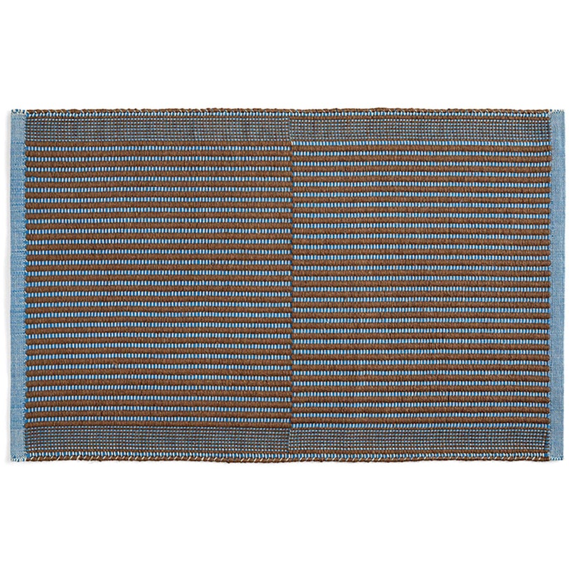 Tapis Teppe 60x95 cm, Blå/Kastanje