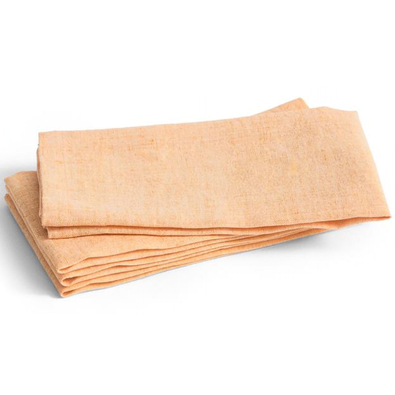 Tavolo Serviett / Spisebrikke 4-pk, Soft Orange