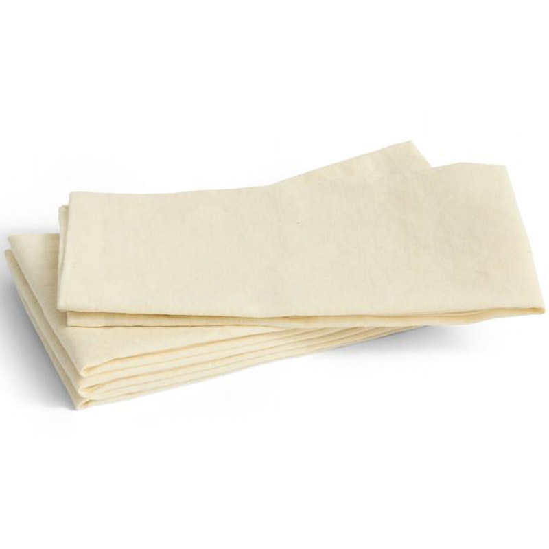Tavolo Serviett / Spisebrikke 4-pk, Soft Yellow