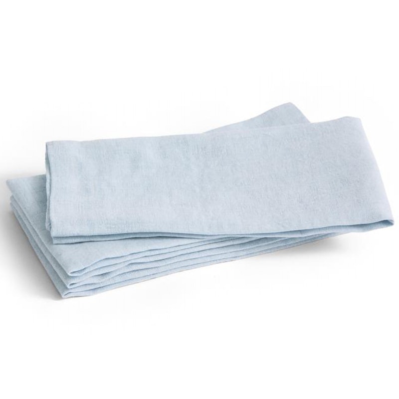 Tavolo Serviett / Spisebrikke 4-pk, Soft Blue