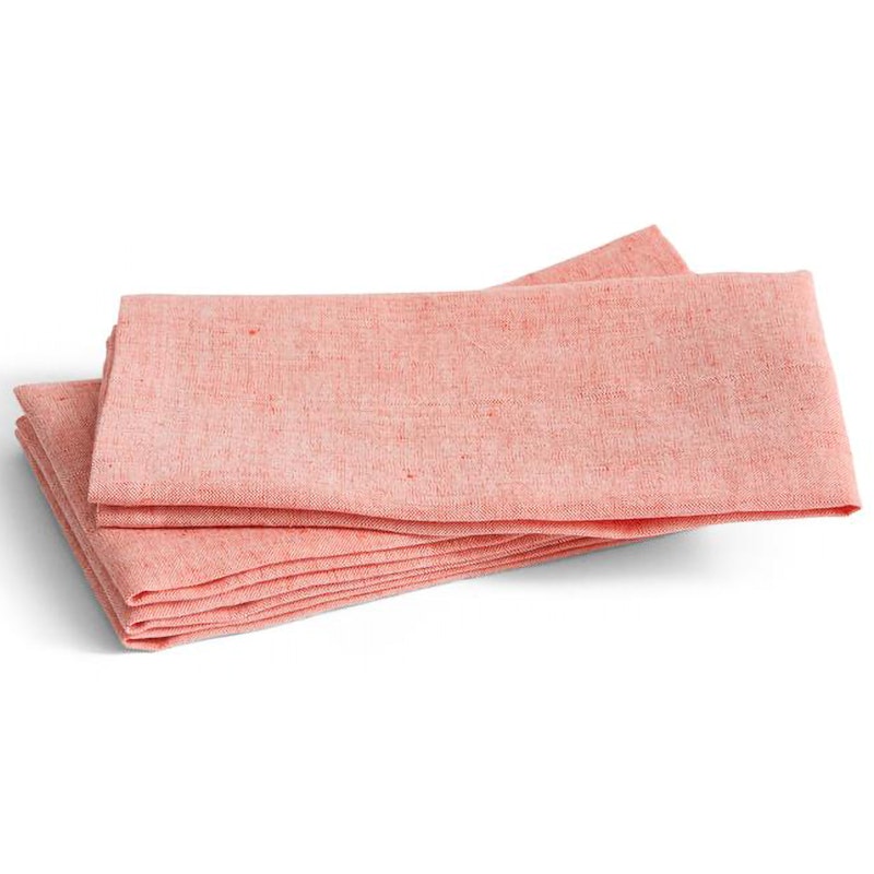 Tavolo Serviett / Spisebrikke 4-pk, Soft Coral