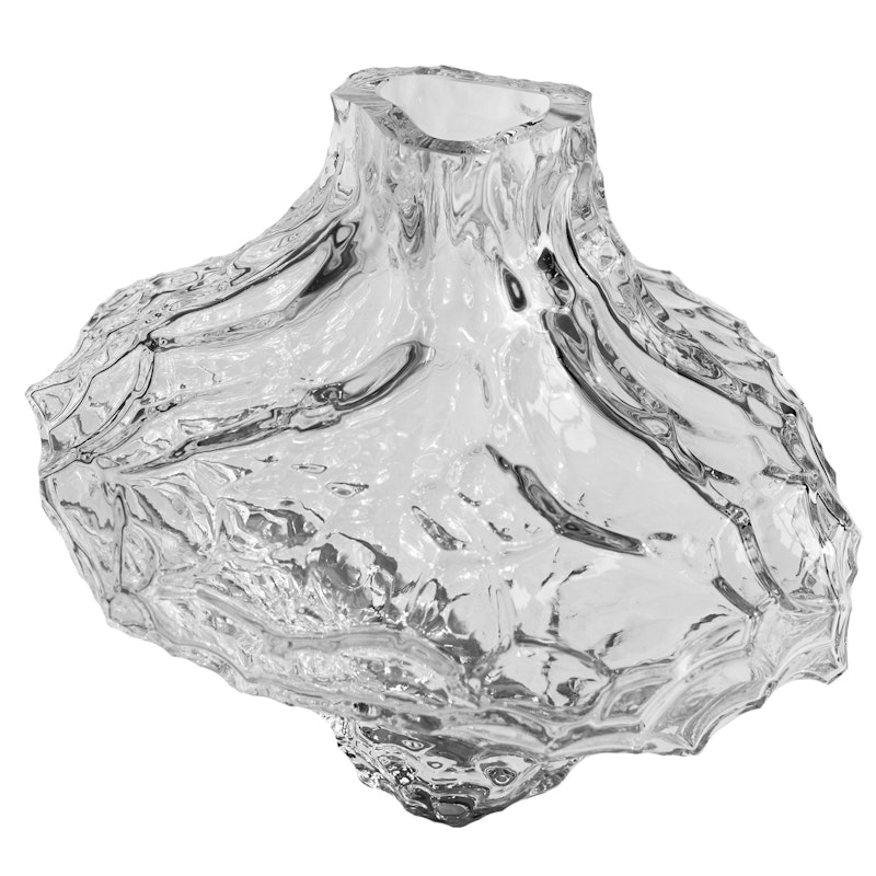 Canyon Vase 23 cm, Klar