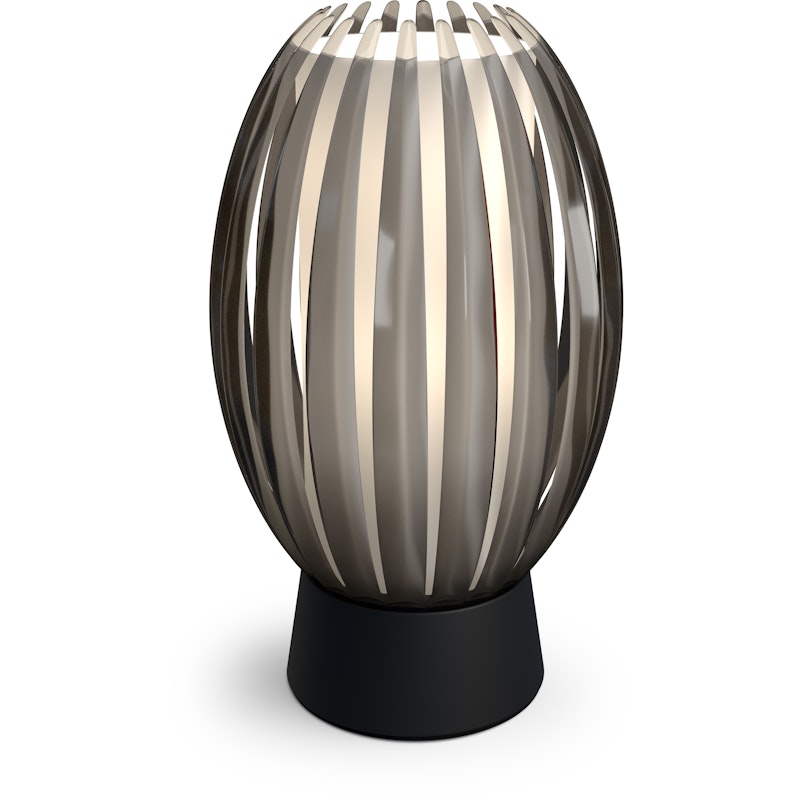 Tentacle Bordlampe 185 mm, Svart / Røyk