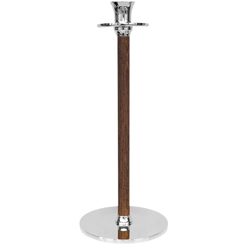 Alto Basso Lysestake 30 cm, Valnøtt/Nickel Plated