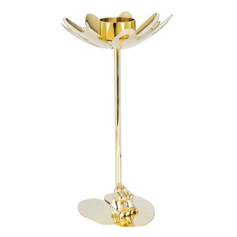 Ljusstake Hilke X Mummi & Snorkfrøken Lysestake, Messing