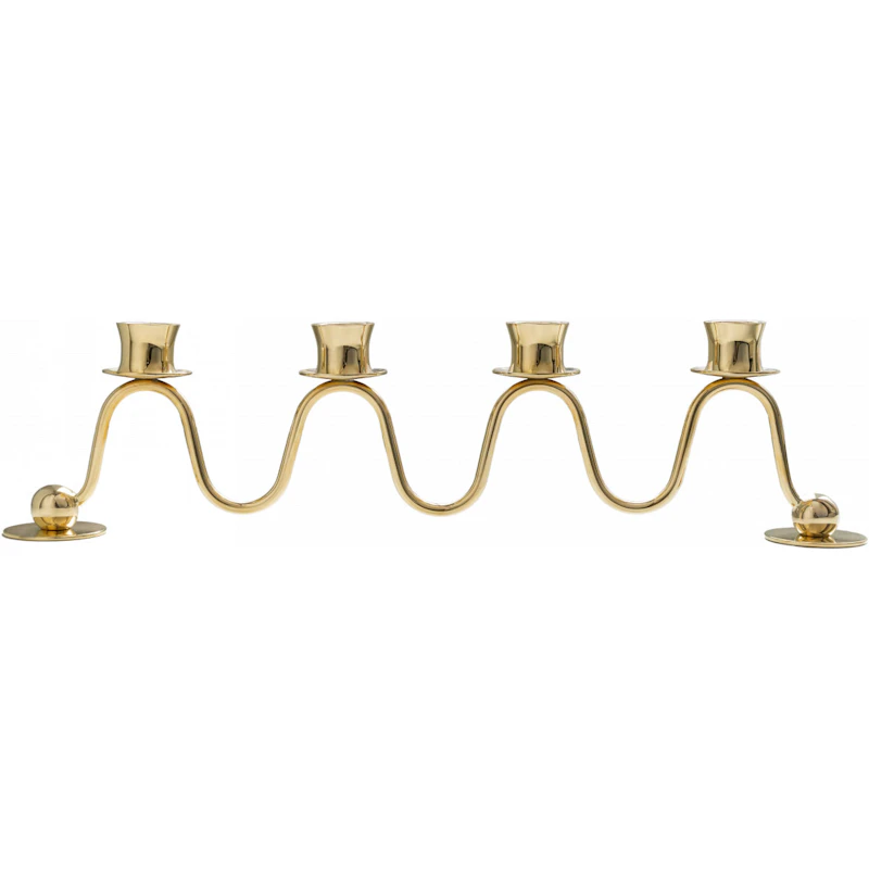 Lignano Sabbiadoro 4 Lysestake Messing, 355 mm