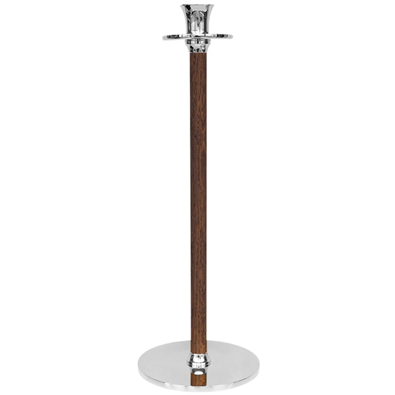 Alto Basso Lysestake 30 cm, Valnøtt/Nickel Plated