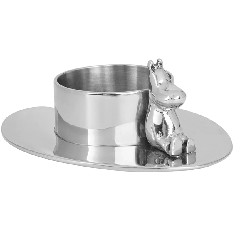 Hilke X Mummi No.3 Telysholder, Nickel Plated