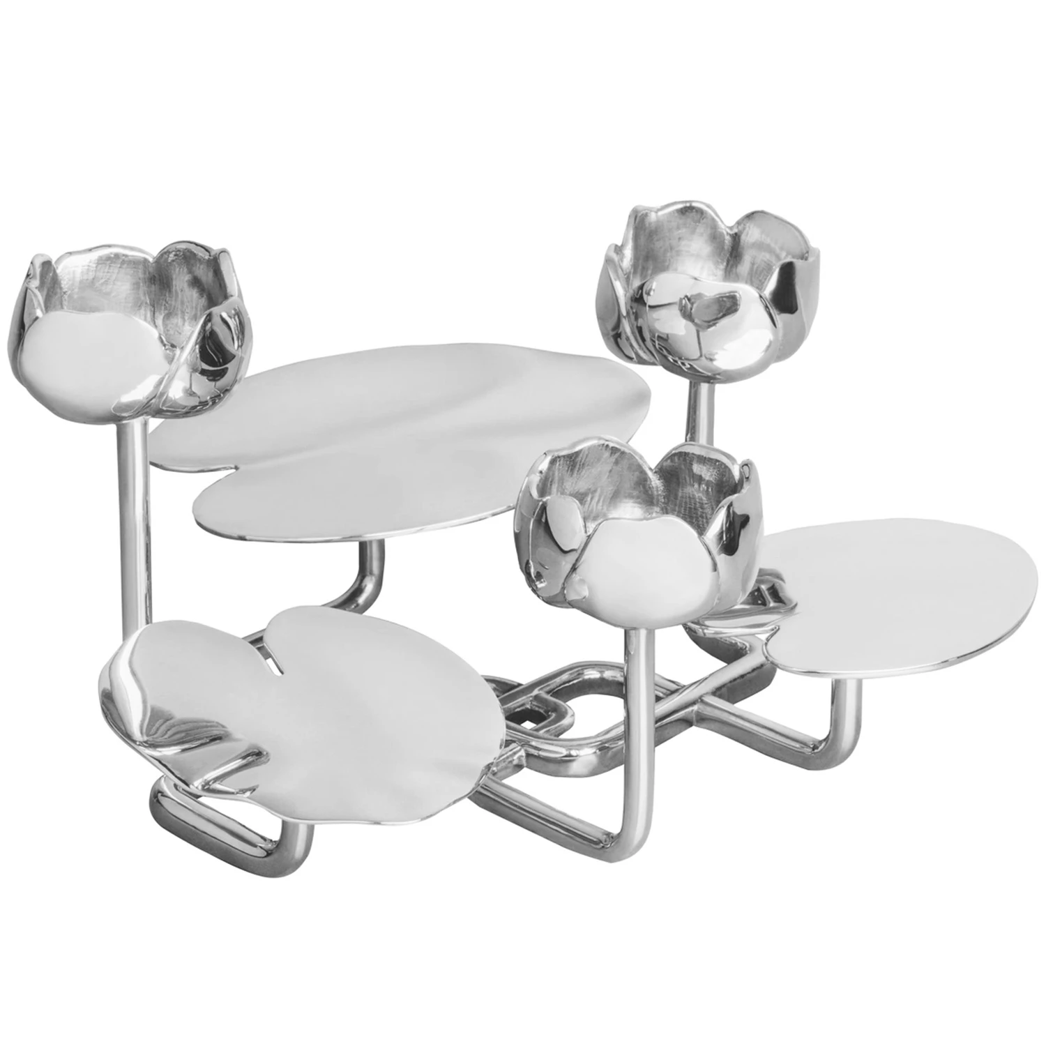 Ninfea Grande Lysestake, Nickel Plated