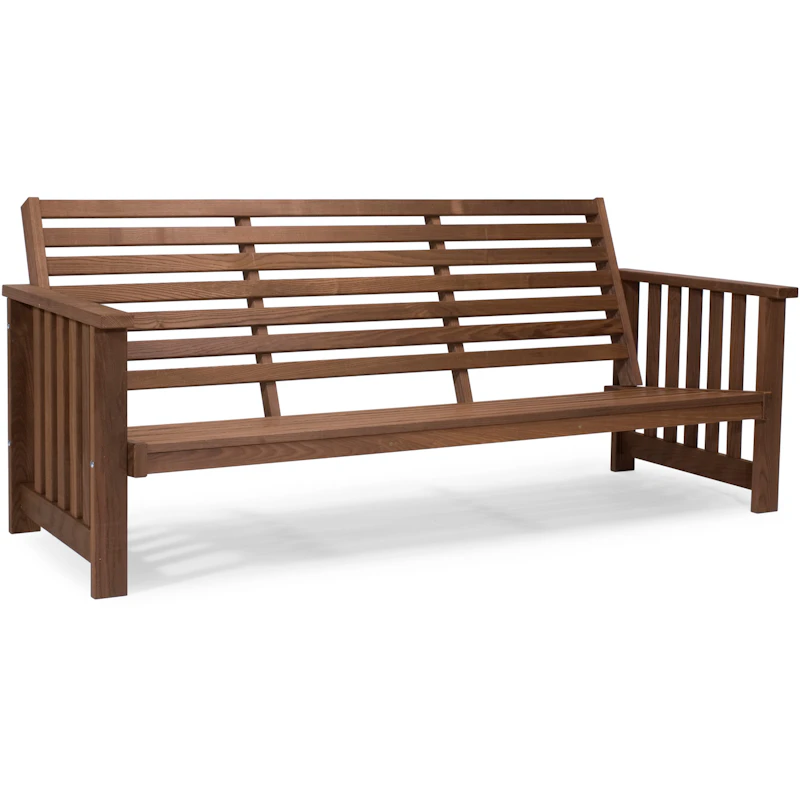 Gotland Sofa 3-seters 182 cm, Varmebehandlet Ask