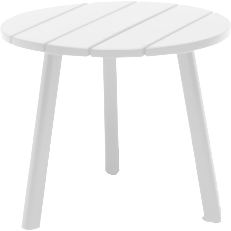 Tennessee Sidebord Ø50x41 cm Hvit