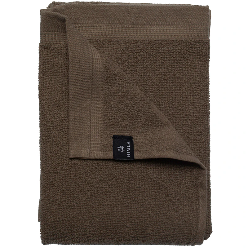 Lina Gjestehåndkle 30x50 cm, Chocolate