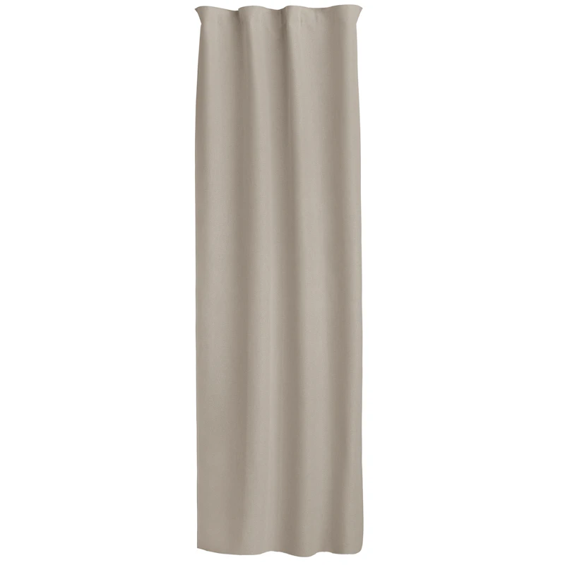 Nightfall Mørkleggingsgardin Med Gardinbånd 135x275 cm, Warm Beige