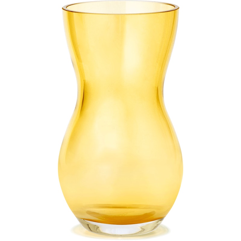 Calabas Glassvase H16,5 cm, Amber