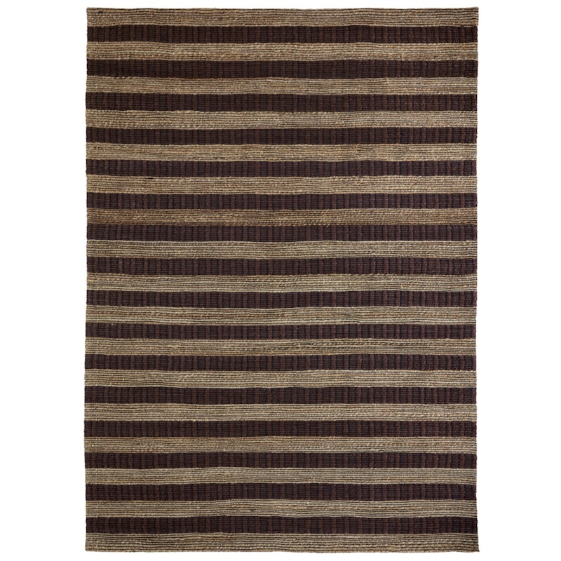 Block Teppe 160x203 cm, Brun/Natur