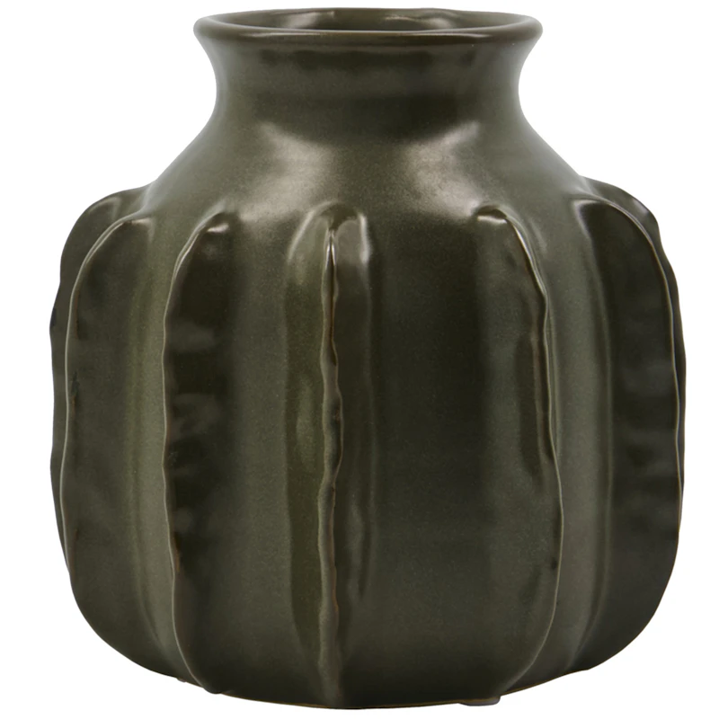 Cactus Vase, Mørkegrønn