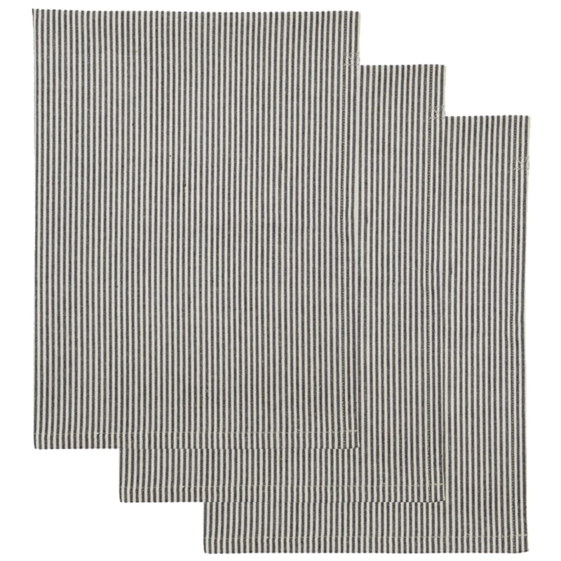 Cook Kjøkkenhåndkle 55x75 cm 4-pk, Mørkegrå