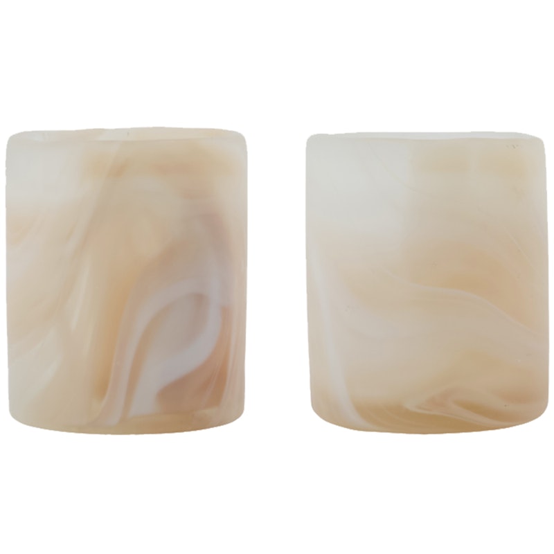 Kae Telysholder 2-pk, Beige