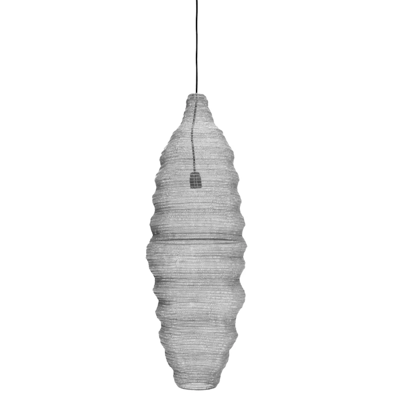 Mesh Lampe, Brushed Silver