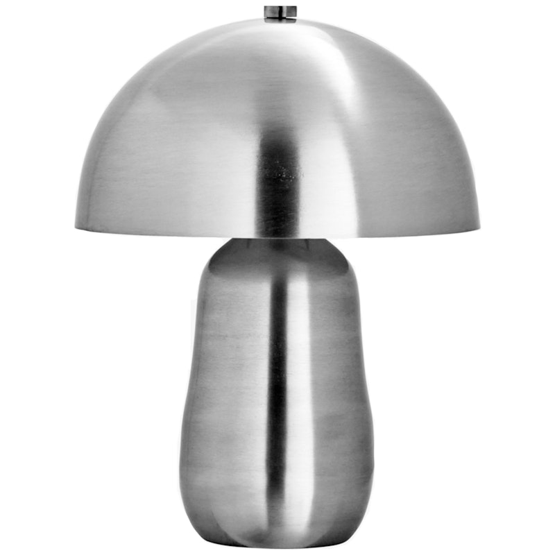 Roomie Bordlampe, Brushed Silver