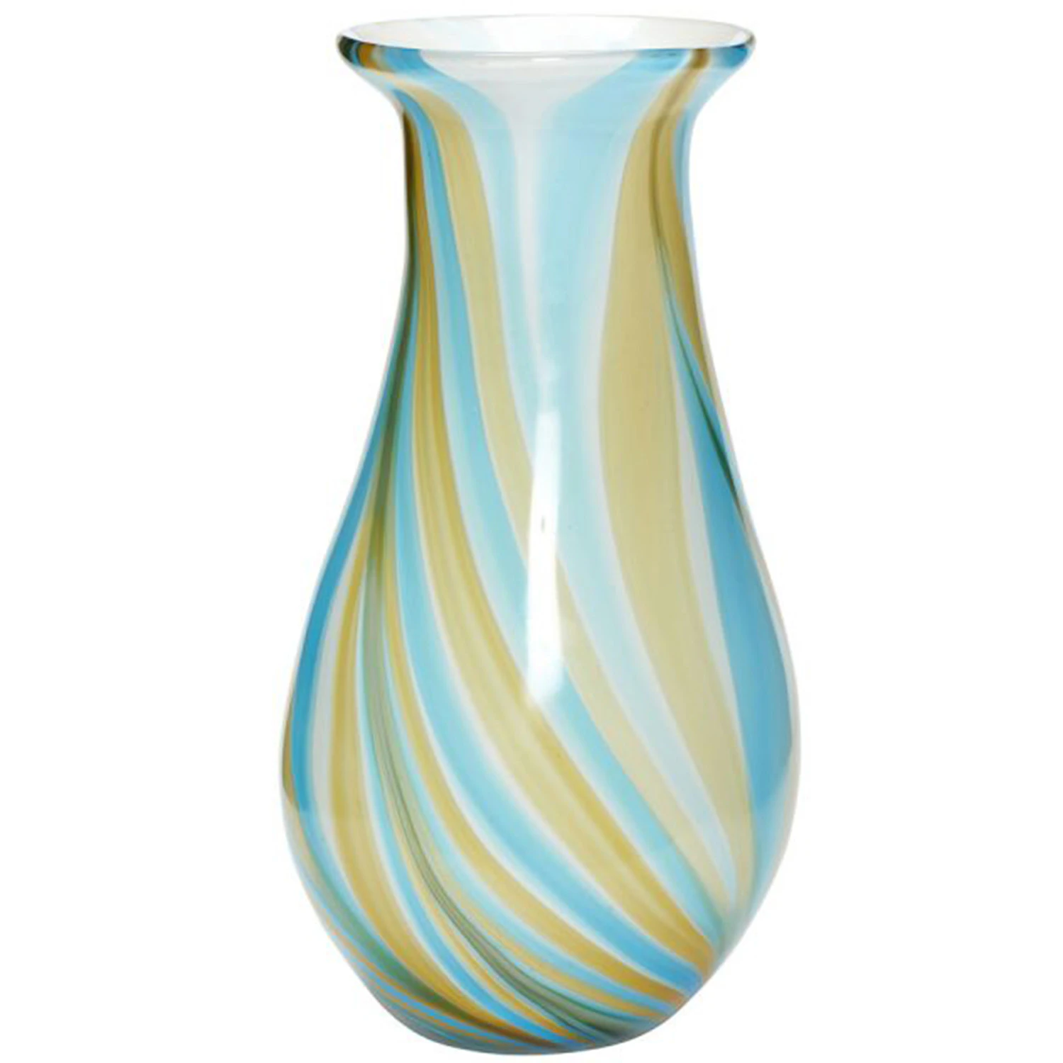 Kaleido Vase 29 cm, Bl&aring;/Gul