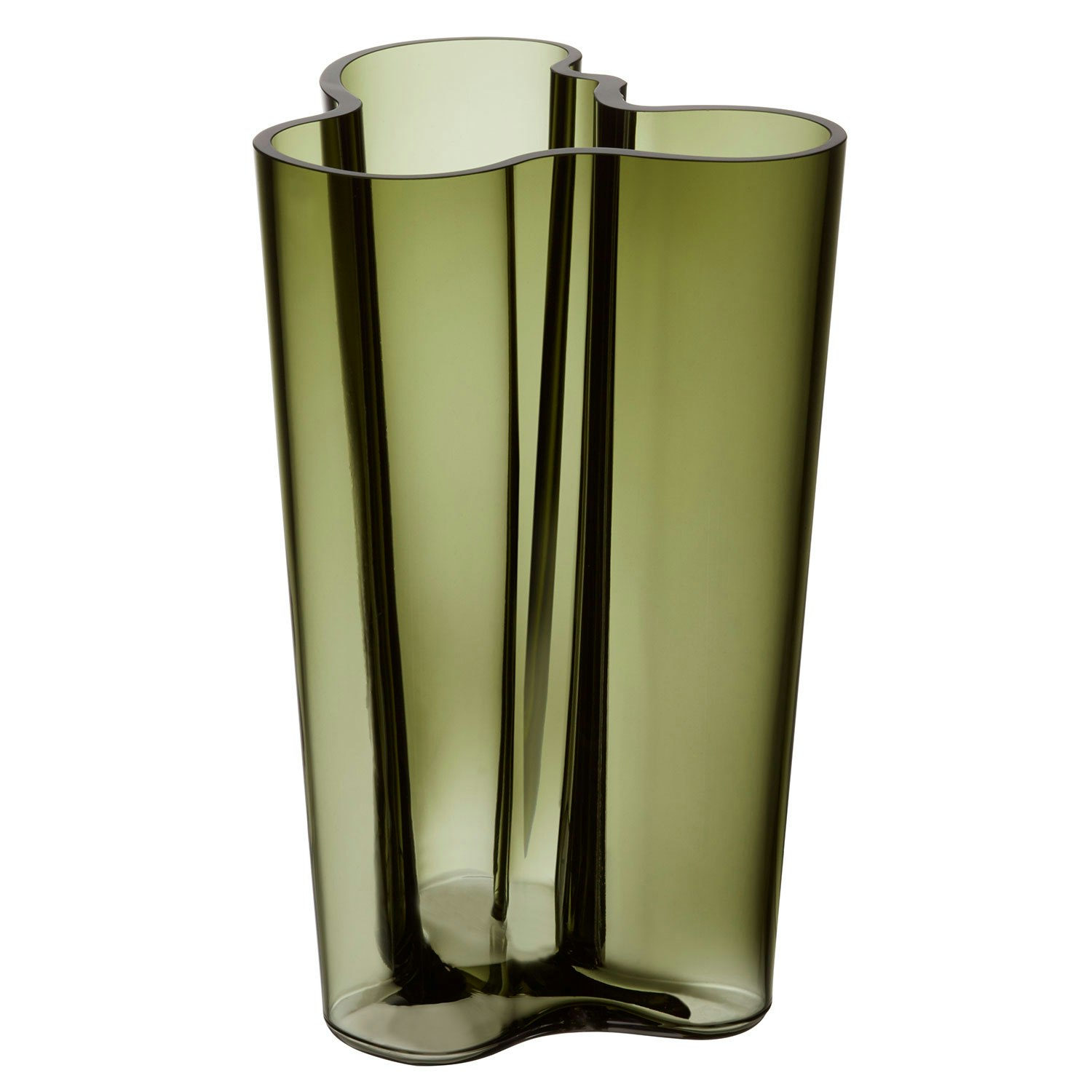 Alvar Aalto Vase 25,1 cm, Mosegr&oslash;nn