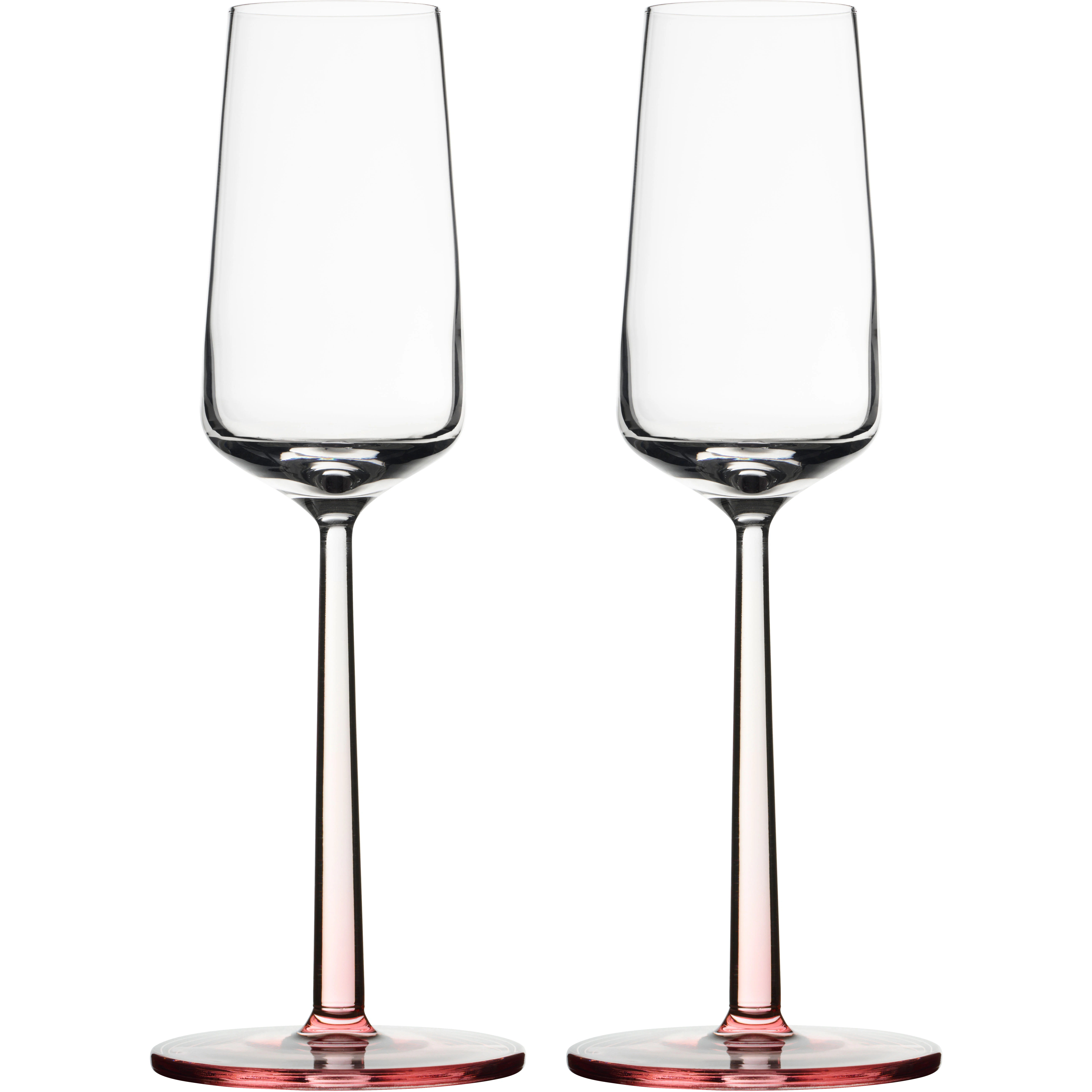 Essence Champagneglass 21 cl 2-pk, Rosa