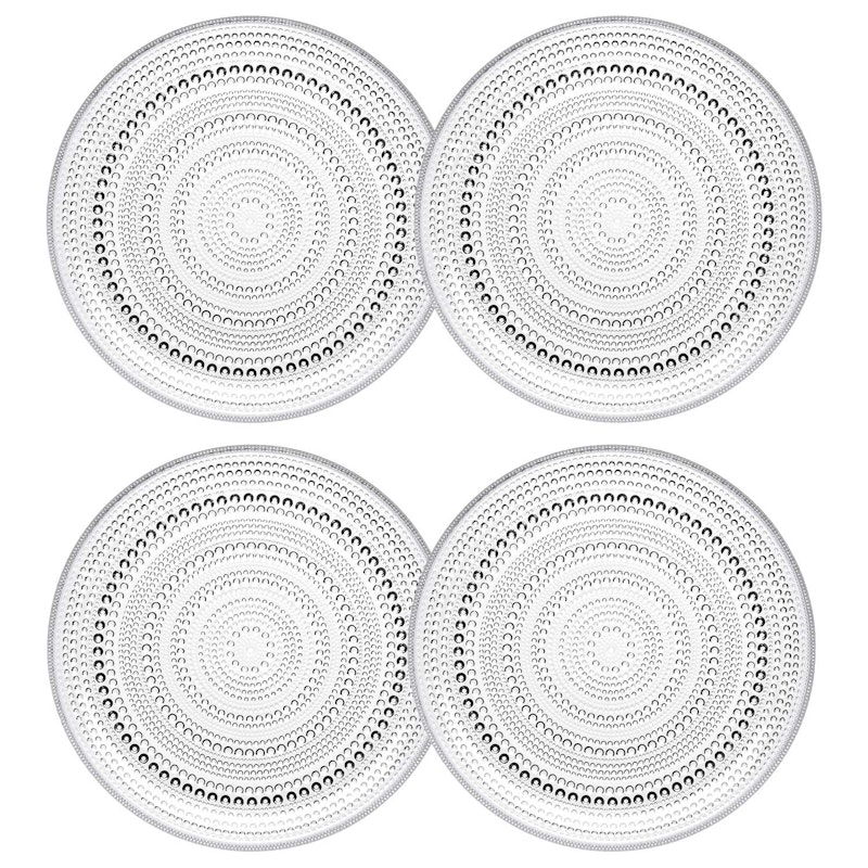 Kastehelmi Tallerken Klar 24,8 cm, 4-pk