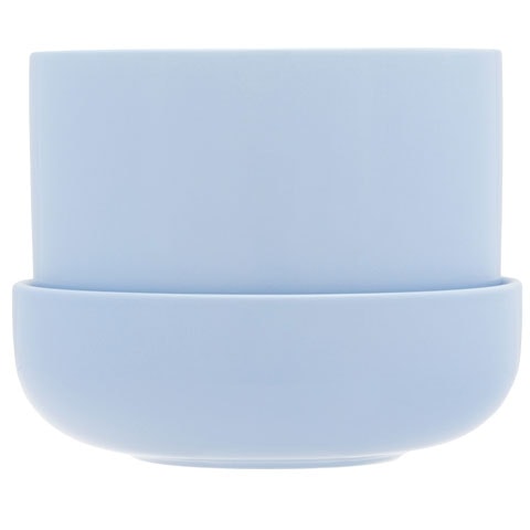 Nappula Krukke Med Tallerken 17x13 cm, Aqua