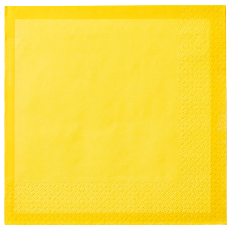 Servietter 33x33 cm, Ildgul