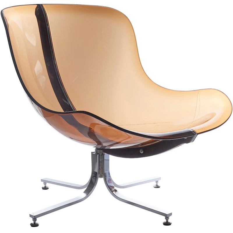 Glossy Stol, Brun