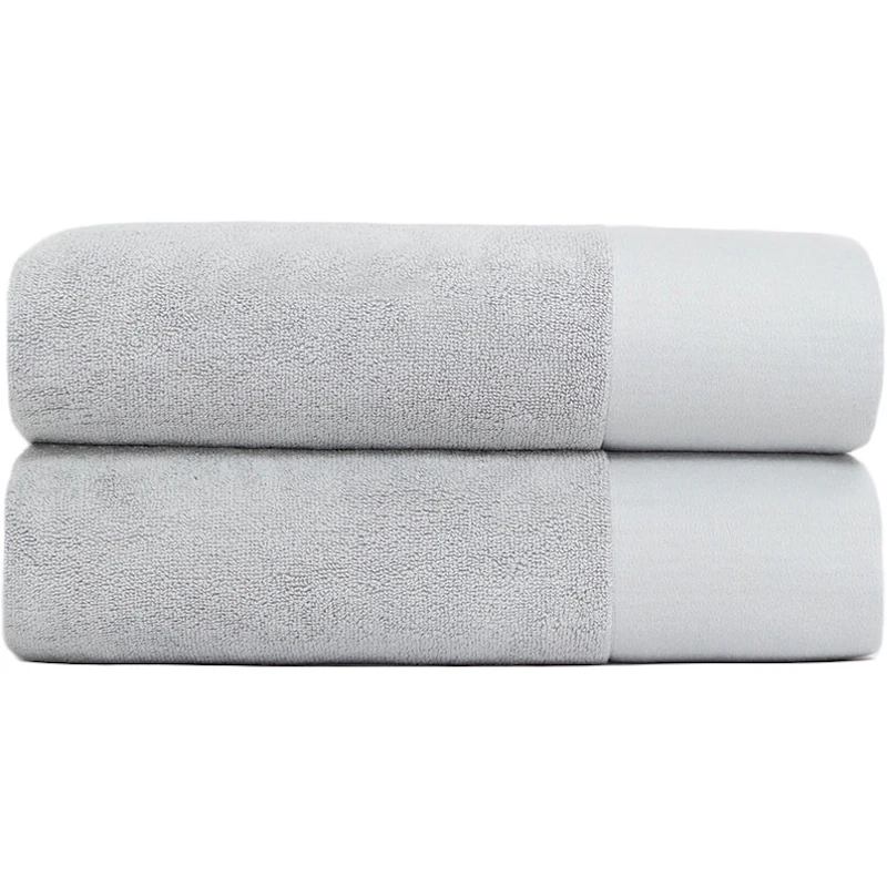 Håndkle 70x140 cm 2-pk, Stone Grey