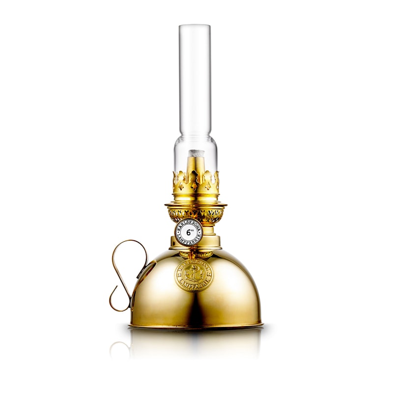 Nattlampan Parafinlampe, Messing