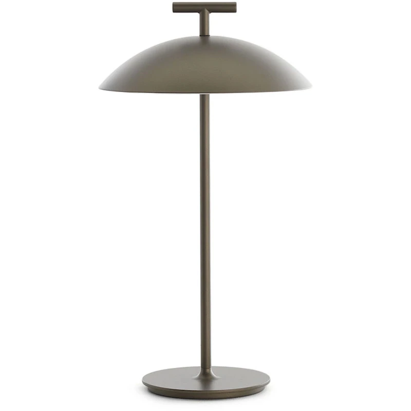 Geen-A Mini Bordlampe Bærbar Bronsefarget
