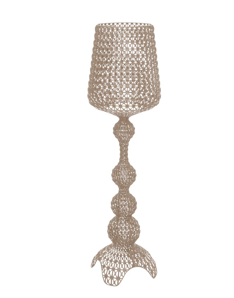 Kabuki Gulvlampe, Dove Grey