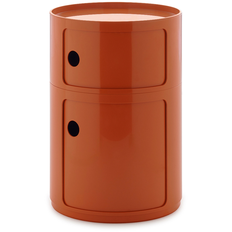 Componibili New Big Oppbevaring Med 2 Rom, Oransje