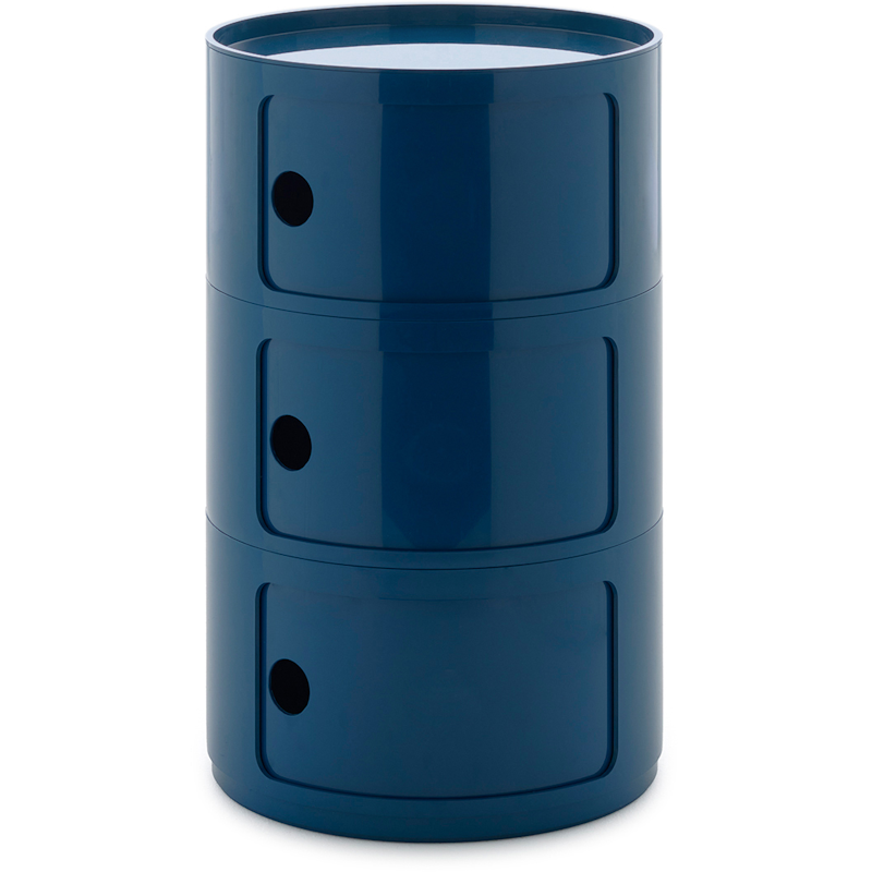 Componibili New Big Oppbevaring Med 3 Rom, Blå