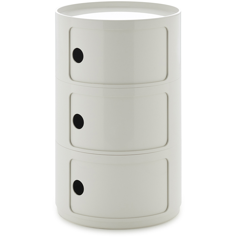 Componibili New Big Oppbevaring Med 3 Rom, Hvit